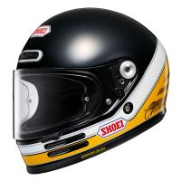 Shoei Мотошлем Glamster 06 Abiding черно-бело-желтый TC-3 в Хабаровске