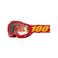 100% Очки Accuri 2 Enduro Moto Red / Clear в Хабаровске