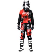 Grom Штаны кроссовые MX Religion red в Хабаровске