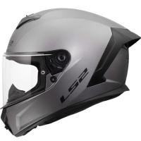 LS2 Мотошлем FF820 Rapid IIl Solid серый матовый в Хабаровске