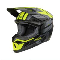 Oneal Кроссовый шлем 3Series Ride V.25 черный/желтый в Хабаровске