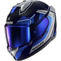 Shark Шлем Skwal i3 Rhad Blue/Chrome/Silver в Хабаровске