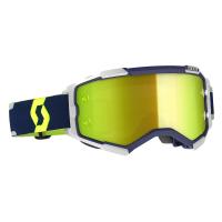 Scott Очки кроссовые Fury blue/grey yellow chrome works в Хабаровске
