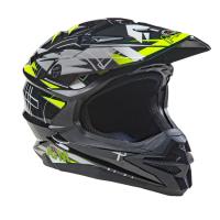 AiM Шлем кроссовый JK803S Yellow/Black в Хабаровске