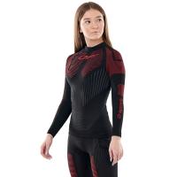 Dragonfly Термофутболка DF 3DThermo Red с длинным рукавом Woman в Хабаровске