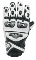 IXS Перчатки RS-400 Kurz Черный/Белый в Хабаровске