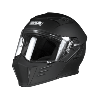 Simpson Шлем модуляр Darksome Matt Black в Хабаровске