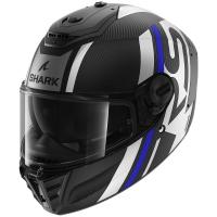 Shark Шлем Spartan RS Carbon Shawn Mat Black/Blue/Silver в Хабаровске