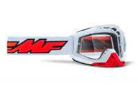 100% Маска кросс FMF Powerbomb Rocket White - прозрачная линза в Хабаровске