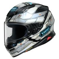 Shoei Мотошлем NXR 2 Fortress серо-черно-голубой в Хабаровске