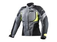 LS2 Мотокуртка женская Phase Lady Jacket серо-чёрно-жёлтый в Хабаровске