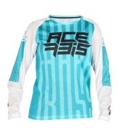 Acerbis Джерси детское MX J-Windy Five Kid Vented Blue/White в Хабаровске