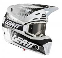 Leatt Шлем кроссовый Kit Moto 7.5 V22 White в Хабаровске
