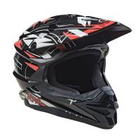 AiM Шлем кроссовый JK803S Orange/Black в Хабаровске