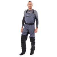 Dragonfly  Вейдерсы мембранные QUAD PRO 2023 Gray - Black  в Хабаровске