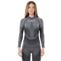 Dragonfly Термофутболка DF 3DThermo Grey с длинным рукавом Woman в Хабаровске
