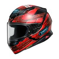 Shoei Мотошлем NXR 2 Fortress красно-черный в Хабаровске