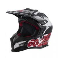 Beon Шлем B-602 Black White Red в Хабаровске