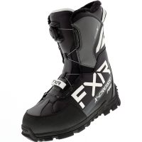 FXR Ботинки снегоходные X-Cross Pro BOA с утеплителем Black/White в Хабаровске