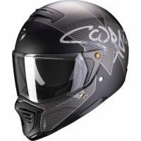 Scorpion Exo Мотошлем HX1 Taktic Матовый Черный/Серый/Белый в Хабаровске