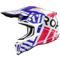 Airoh Мотошлем Strycker Brave Blue/Red Gloss в Хабаровске