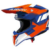Airoh Шлем Wraaap Vision Orange-Blue Gloss в Хабаровске