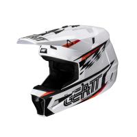 Leatt Шлем кроссовый Helmet Kit Moto 3.5 V25 White в Хабаровске