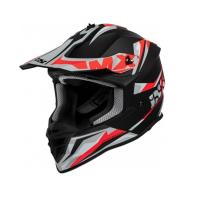 IXS Шлем Кроссовый 362 2.2 Черный/Красный/Матовый в Хабаровске