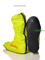Starks Дождевые бахилы с цельной подошвой Rain Boots Салатовый в Хабаровске