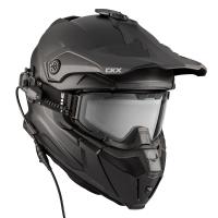 CKX Шлем кроссовый с маской Titan Solid Черный/Матовый в Хабаровске