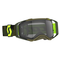 Scott Очки кроссовые Prospect LS kaki green/neon yellow light sensitive в Хабаровске