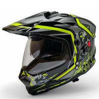 AIM Шлем кросс/эндуро JK802S Yellow/Grey/Black в Хабаровске