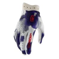 100% Мотоперчатки текстильные ITrack Blue/White 2026 в Хабаровске