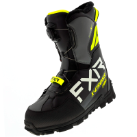 FXR Ботинки снегоходные X-Cross Pro BOA с утеплителем Black/Hi Vis в Хабаровске