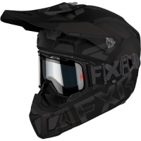 FXR Шлем Clutch Cold Stop QRS Electric 22 Black Ops в Хабаровске