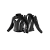 Shima Куртка Кожаная женская Miura 2.0 Black/White в Хабаровске
