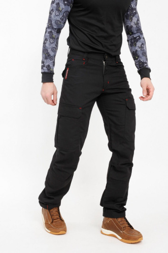 Starks мотоджинсы Chameleon Strong Черные в Хабаровске