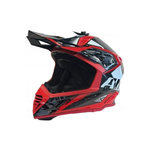 AiM Шлем RH855 Carbon Terrain Black/Red в Хабаровске