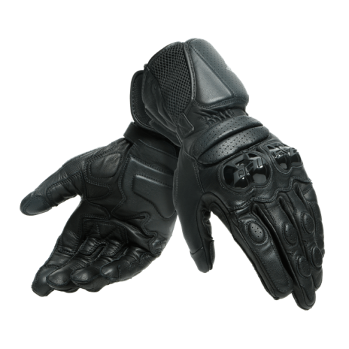 Dainese Перчатки кожаные Impeto Black в Хабаровске