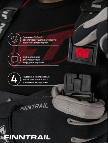 Finntrail Вейдерсы Speedmaster-Z 1529 Graphite в Хабаровске