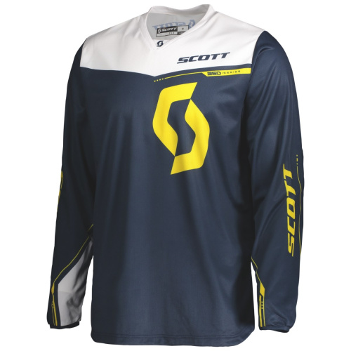 Scott Джерси 350 Dirt blue/yellow в Хабаровске