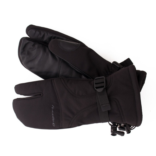 Dragonfly  Варежки снегоходные DF Snowmobile Mittens Black в Хабаровске