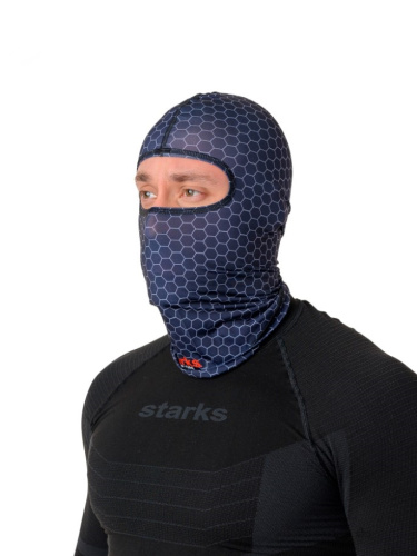 Starks Подшлемник Light Print Moto Черный принт в Хабаровске