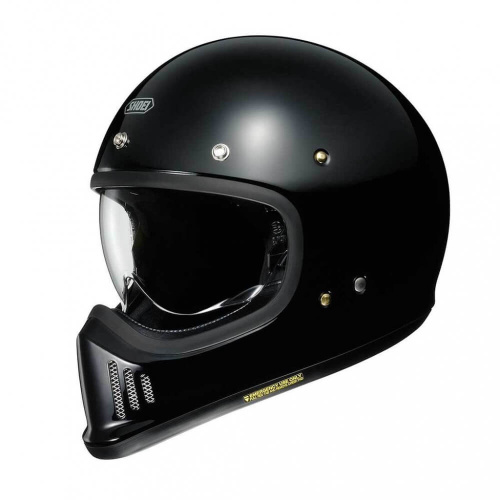 Shoei Мотошлем EX-Zero Plain Черный глянцевый в Хабаровске