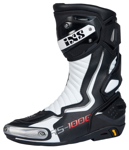 IXS Мотоботы RS-1000 черный/белый в Хабаровске