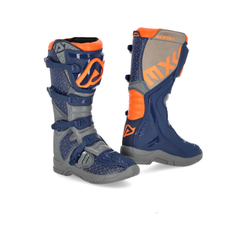 Acerbis Мотоботы кроссовые X-Team Blue/Grey в Хабаровске