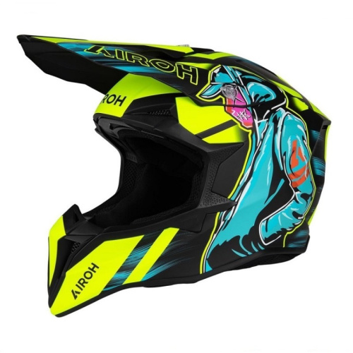 Airoh Шлем Wraaap Cyber Yellow Matt в Хабаровске