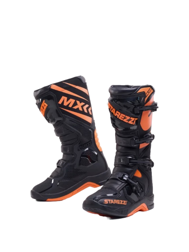 Starezzi Мотоботы Milano Black/Orange в Хабаровске