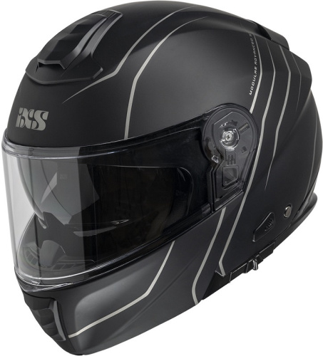 IXS Шлем модуляр iXS460 черный серый матовый в Хабаровске