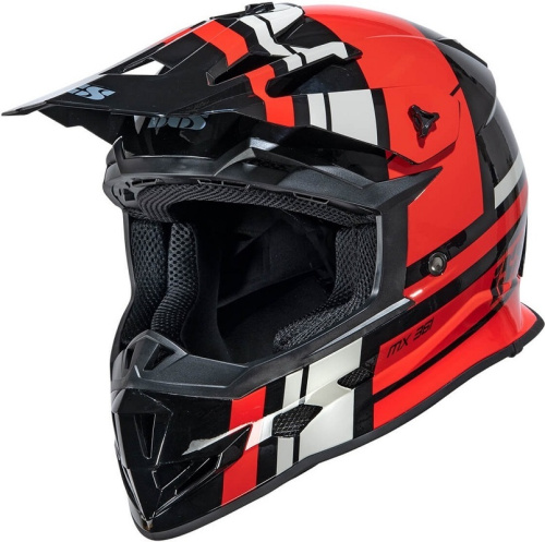 IXS Мотошлем iXS361 2.3 Черно-красный в Хабаровске